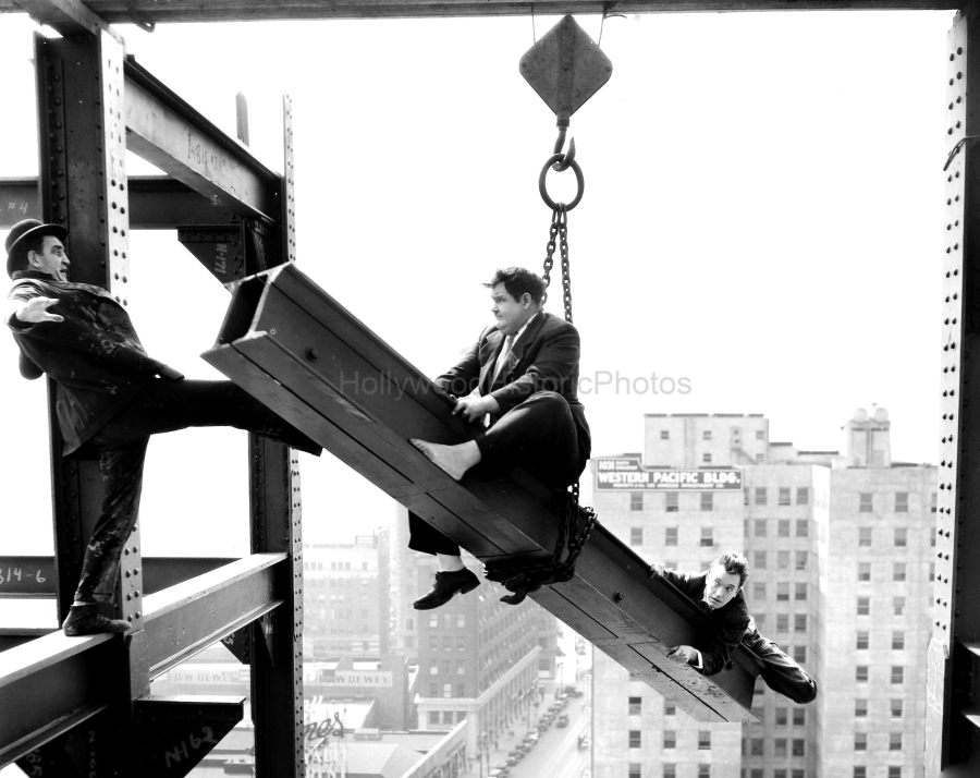 Laurel & Hardy 1929 1 Filming in Downtown for Liberty wm.jpg
